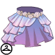 Such pretty fabric, and it flows so beautifully in the water too! This item is only wearable by Neopets painted Maraquan. If your Neopet is not painted Maraquan, it will not be able to wear this NC item.