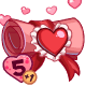 Give the gift of an NC item with this Unique Valentine Gram. Purchase this Valentine Gram and choose from exclusive NC Baby, Maraquan, and Mutant Valentine items to send to a Neofriend, no gift box needed! This gram also has a chance of including a Limited Edition NC item. Please visit the NC Mall FAQs for more information on this item. Note: Most items are only wearable by Neopets painted Baby, Mutant, or Maraquan. If your Neopet is not painted Baby, Mutant, or Maraquan, it will not be able to wear all of these NC items. With this bundle you will get 5 grams with 1 additional free gram!