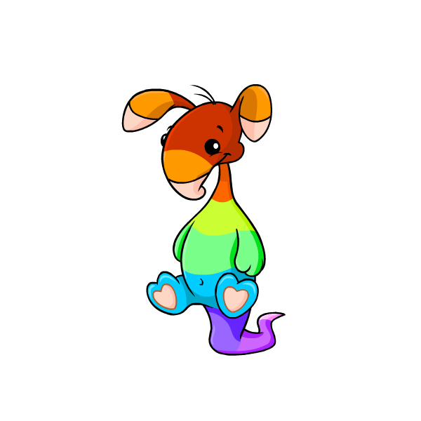 Nostalgic Rainbow Blumaroo