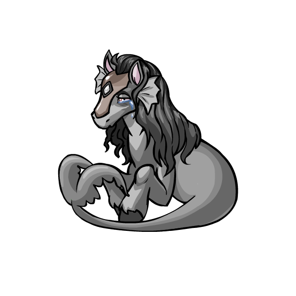 Somber Grey Peophin