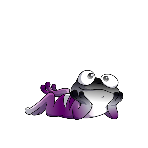 Prismatic Asexual: Adoring Rainbow Quiggle