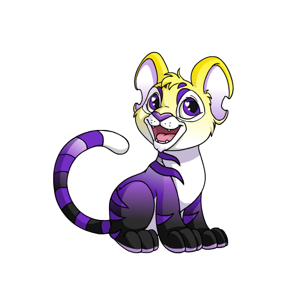 Prismatic Nonbinary: Adoring Rainbow Kougra
