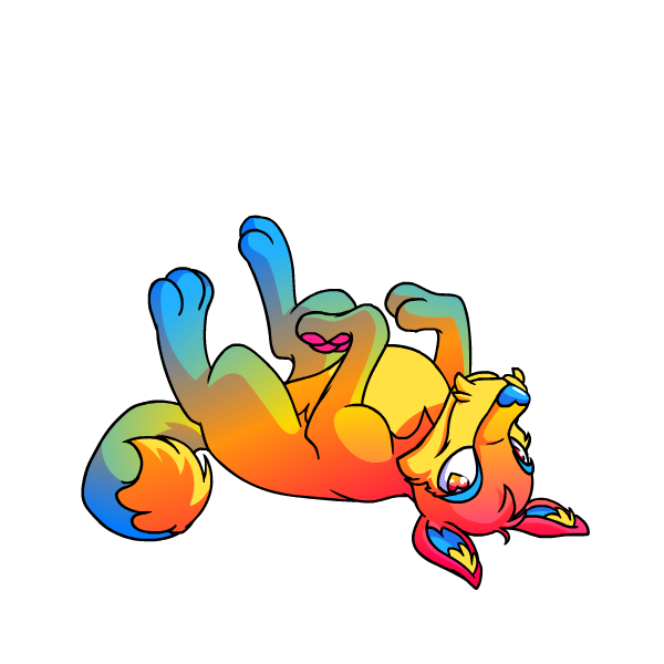Prismatic Pansexual: Adoring Rainbow Lupe
