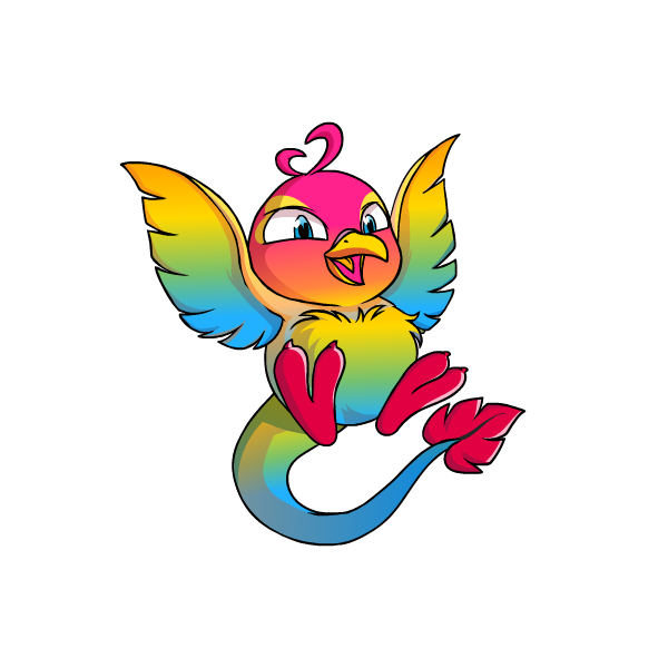Prismatic Pansexual: Adoring Rainbow Pteri