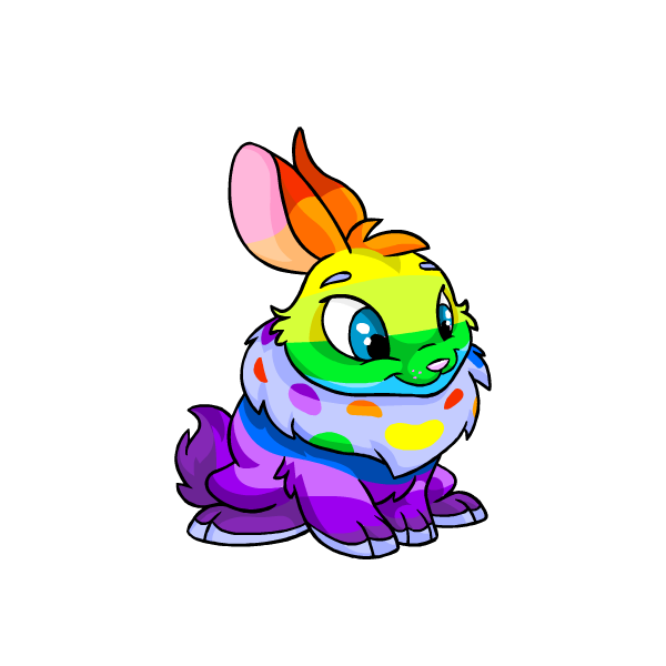 Nostalgic Rainbow Cybunny