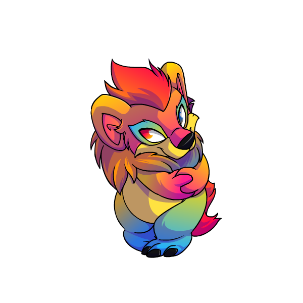 Prismatic Pansexual: Adoring Rainbow Yurble