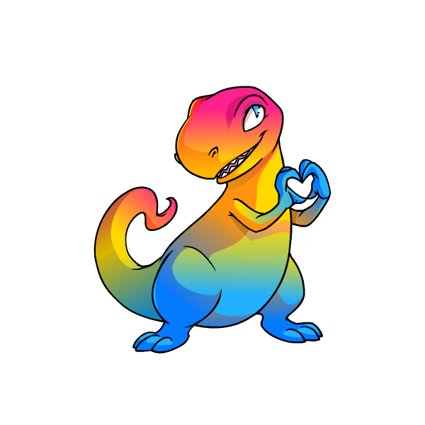 Prismatic Pansexual: Adoring Rainbow Grarrl