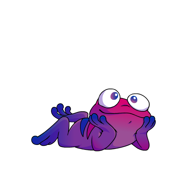 Prismatic Bisexual: Adoring Rainbow Quiggle