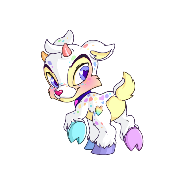 Prismatic Sweetheart: Nostalgic Valentine Ixi