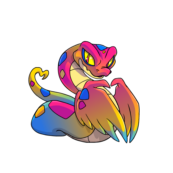 Prismatic Pansexual: Adoring Rainbow Hissi