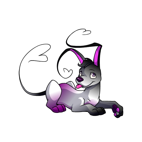 Prismatic Asexual: Adoring Rainbow Gelert