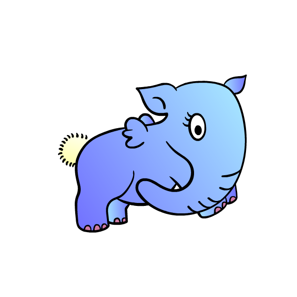 Super Nostalgic Blue Elephante