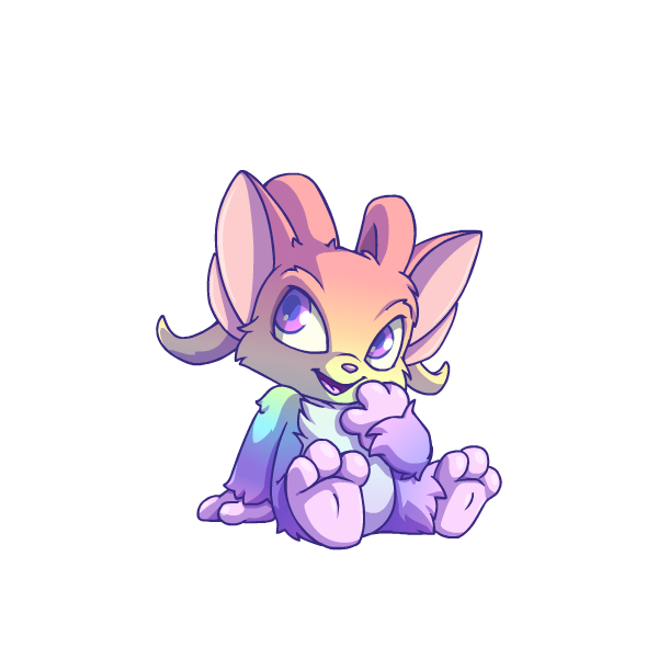 Prismatic Pastel: Adoring Rainbow Acara