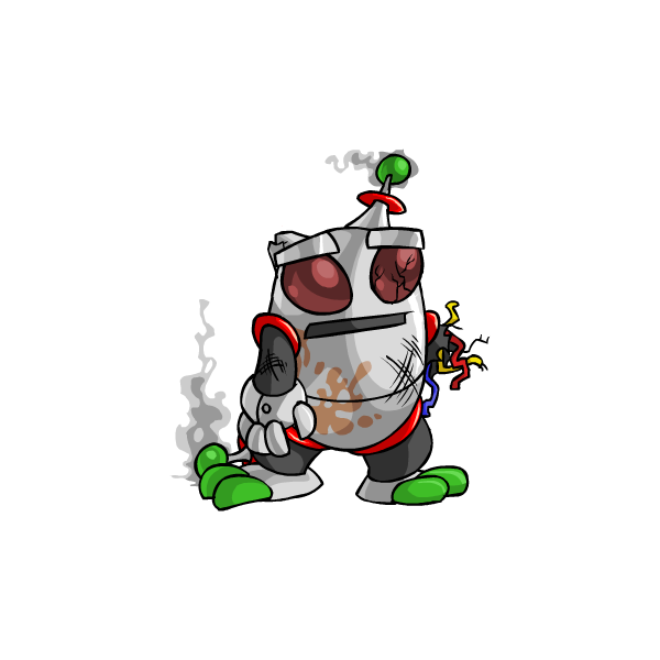 Scrapped Robot Grundo