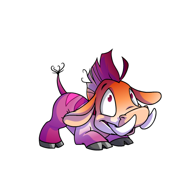 Prismatic Lesbian: Adoring Rainbow Moehog
