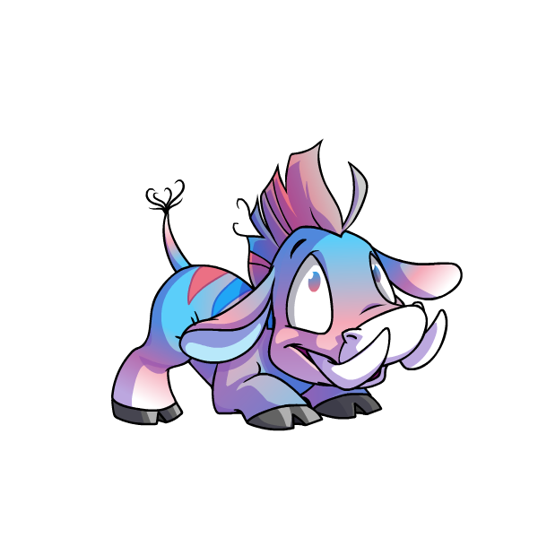 Prismatic Transgender: Adoring Rainbow Moehog