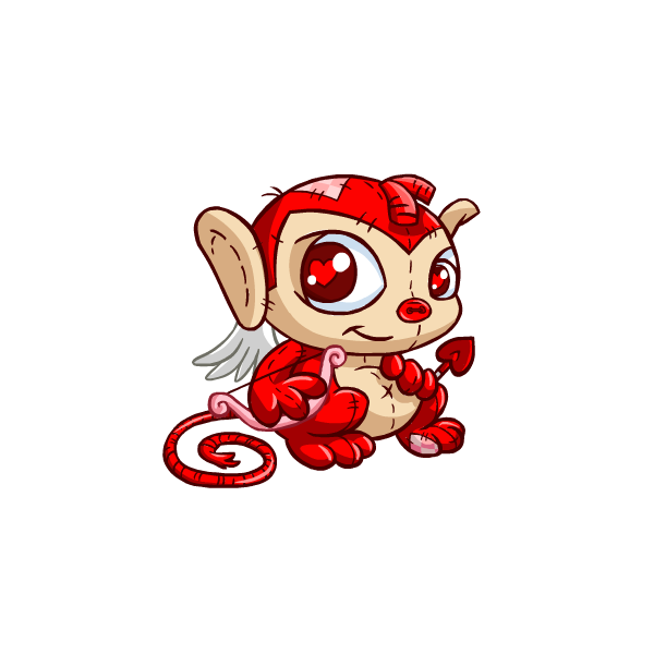 Valentine Plushie Mynci