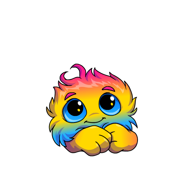 Prismatic Pansexual: Adoring Rainbow JubJub