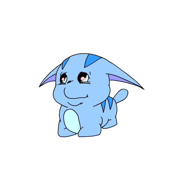 Super Nostalgic Blue Poogle