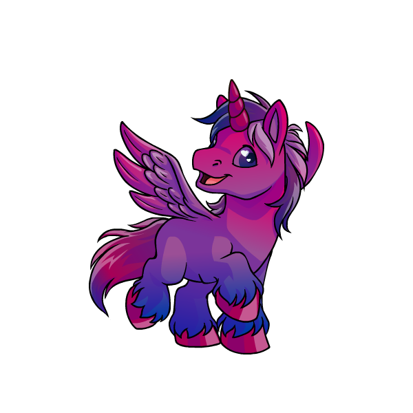 Prismatic Bisexual: Adoring Rainbow Uni