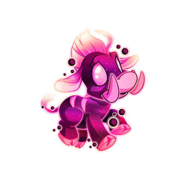 Prismatic Nebula: Ethereal Void Moehog