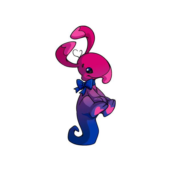 Prismatic Bisexual: Adoring Rainbow Blumaroo