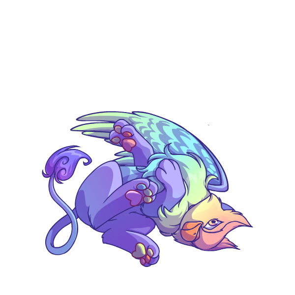 Prismatic Pastel: Adoring Rainbow Eyrie