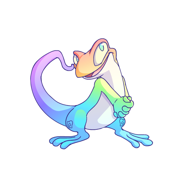 Prismatic Pastel: Adoring Rainbow Techo