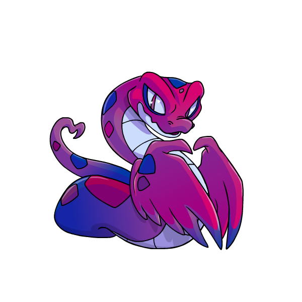 Prismatic Bisexual: Adoring Rainbow Hissi