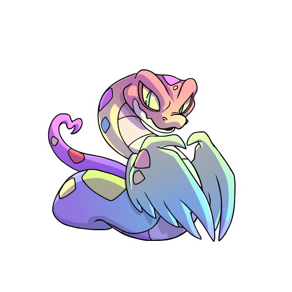 Prismatic Pastel: Adoring Rainbow Hissi