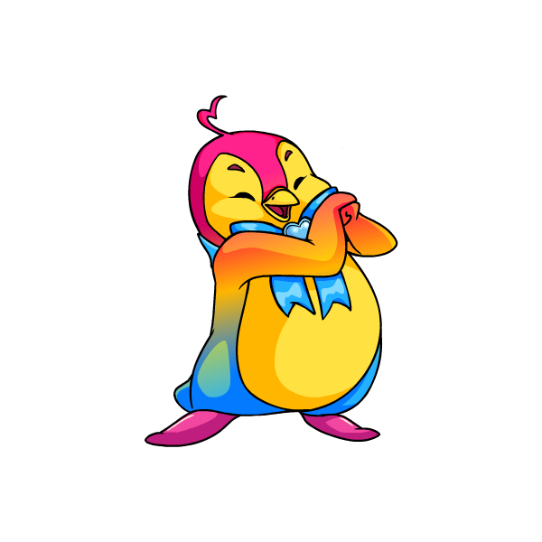 Prismatic Pansexual: Adoring Rainbow Bruce