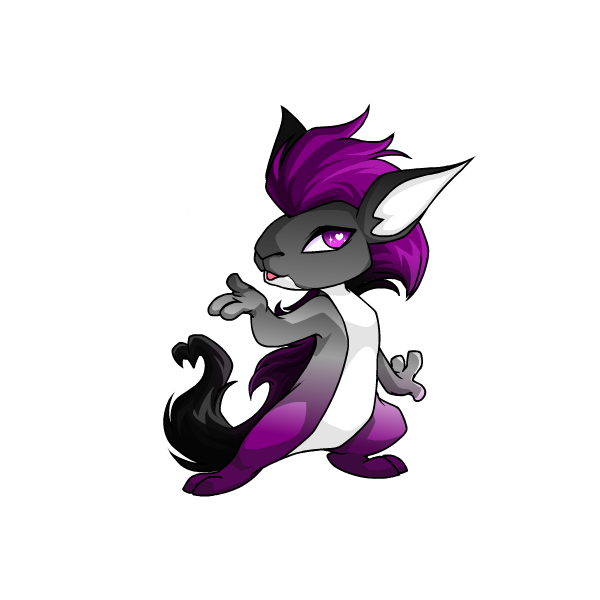 Prismatic Asexual: Adoring Rainbow Kyrii