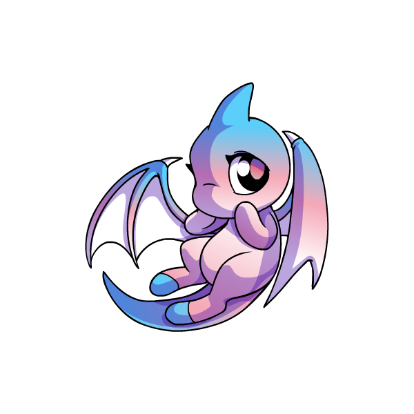 Prismatic Transgender: Adoring Rainbow Shoyru