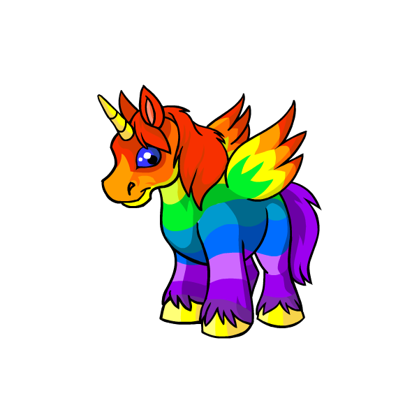 Nostalgic Rainbow Uni