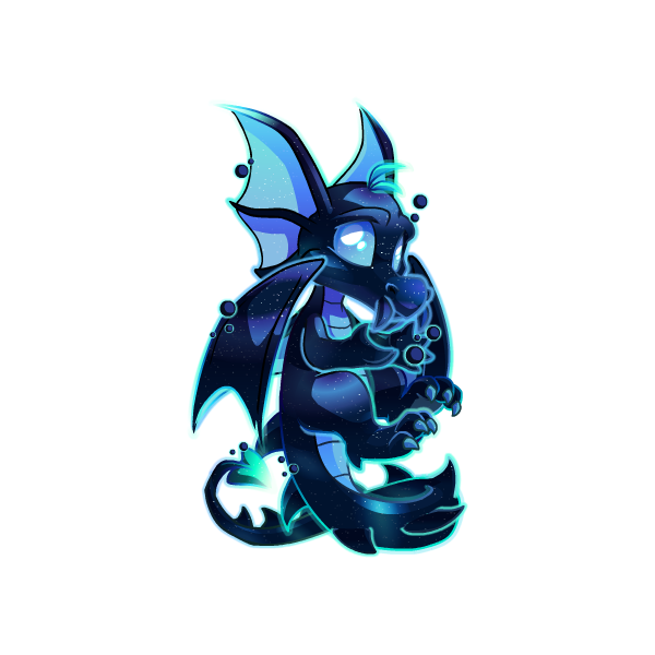 Prismatic Galaxy: Ethereal Void Draik